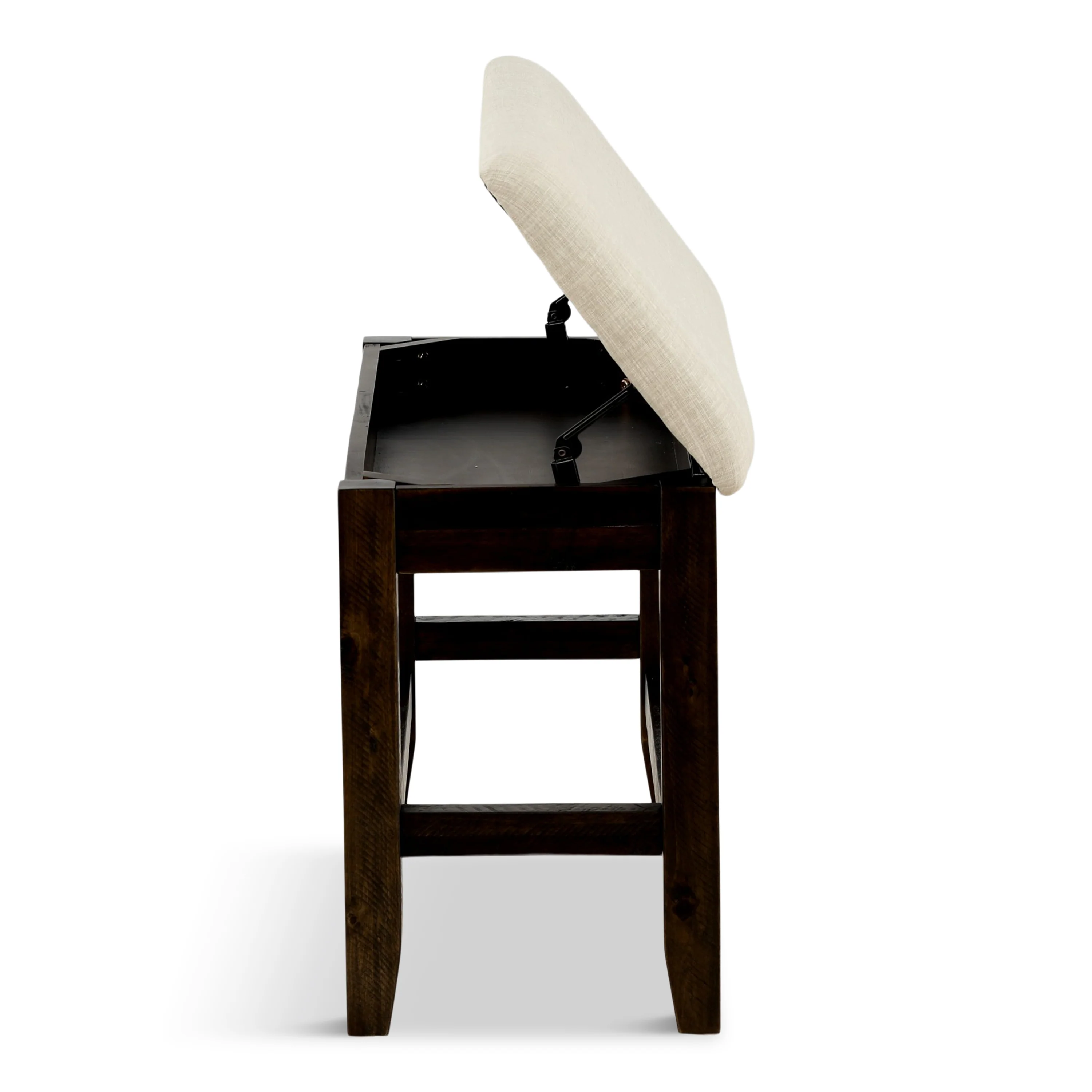 Solomon Counter Height Storage Dining Bench - Levin Furniture And Mattress